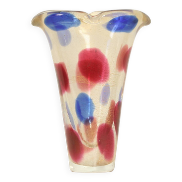 Vase de Fratelli Toso, Italie, années 1950's