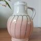 Vintage enamelled ceramic jug - Strelha GDR