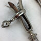 Old leg of lamb service, in silver made in France