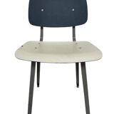 Vintage Friso Kramer Revolt chair for Ahrend de Cirkel 1960 Bi Colour