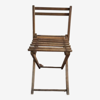 Folding children's chair