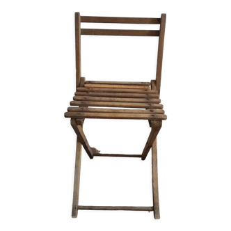 Folding children's chair