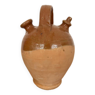 Old enamelled gargoyle H 28cm