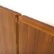 Walnut dining table, "Facett 3-132" Bertil Fridhagen, Sweden, 1960