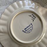 Henriot Quimper fish service: 12 plates, 1 dish and a sauce boat
