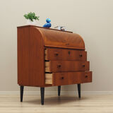 Teak secretary, Danish design, 1970s, production Denmark