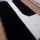 Tapis beni ourain en laine noir