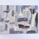 Original abstract painting – mineral composition – Nicolas de Stael