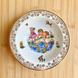 Baby plate Limoges Vintage