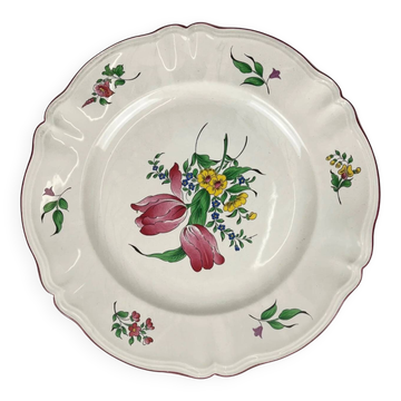 Plat à gâteau modèle Réverbère par KG Lunéville