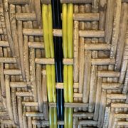 Early century wicker rattan armchair m