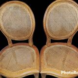 2 chairs from the Louis XVI period