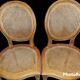 2 chairs from the Louis XVI period