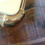 Art Deco ceramic coaster/bottle holder