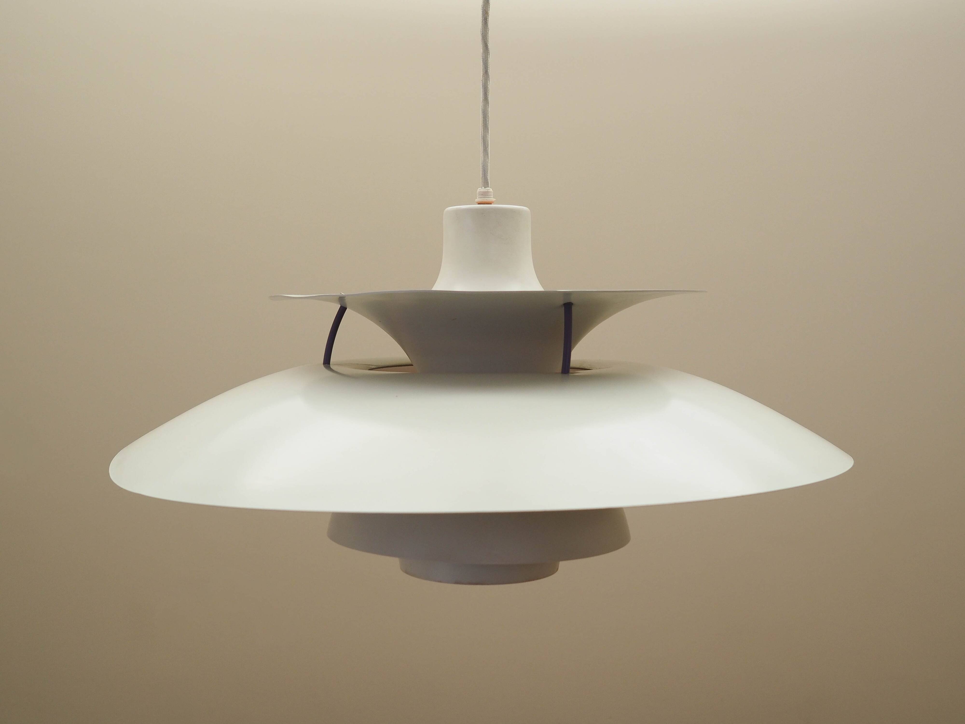Pendant lamp PH5, Danish design, 1970s, manufacturer: Louis Poulsen