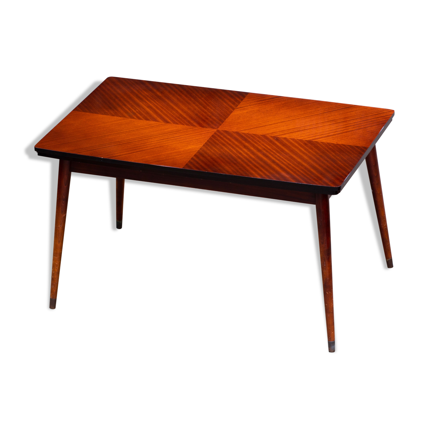 Scandinavian mahogany dining table 1960