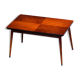 Table de salle à manger en acajou 1960