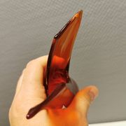Vase en verre de Murano par Flavio Poli années 1950