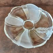 Original crystal compartment dish