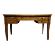 Flat desk from the Directoire period in walnut, work from the 19th century.