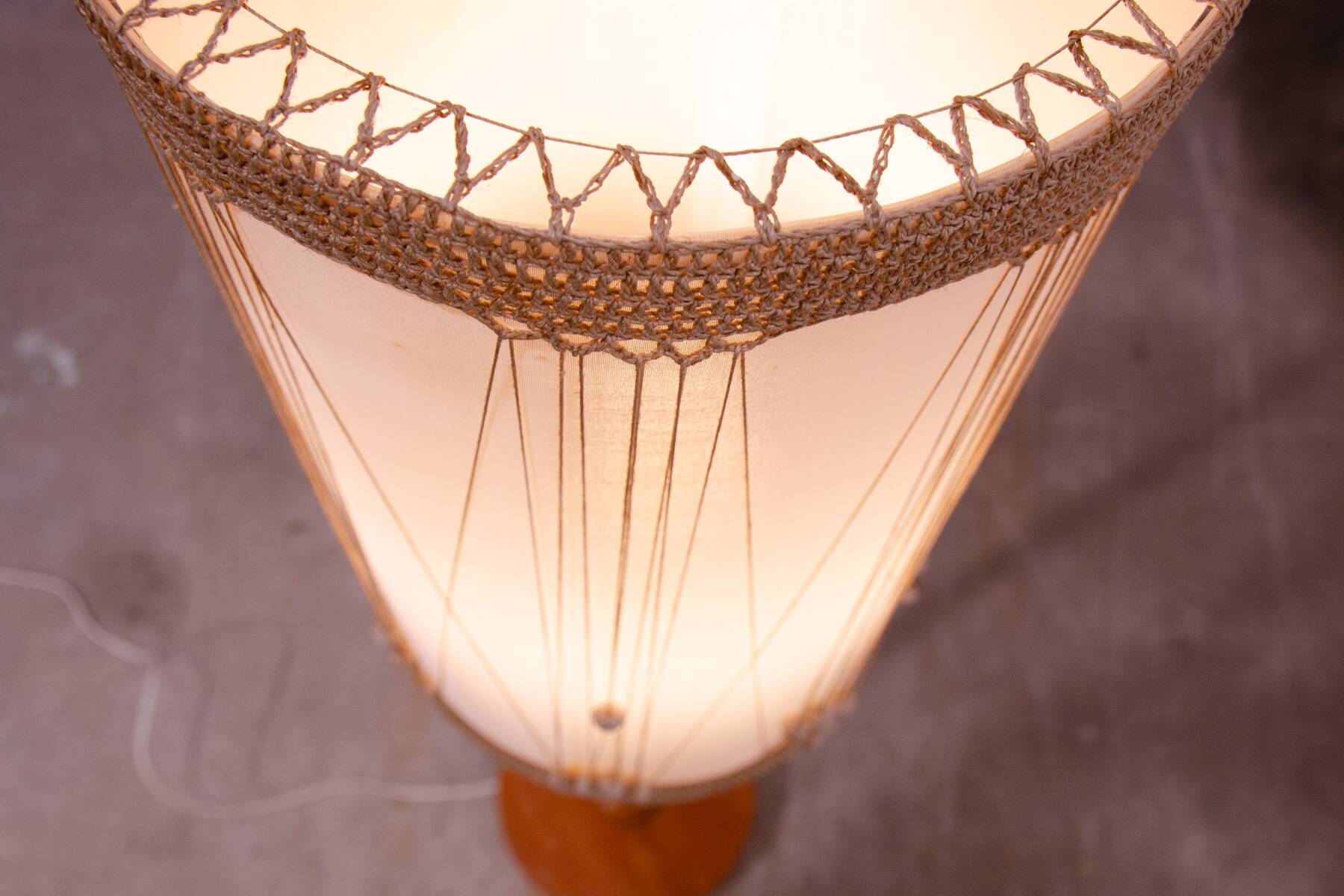 Vintage single floor lamp in Scandinavian style, 1970´s, Czechoslovakia