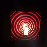 Late 70's psychedelic style reflective lamp