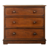 Commode en lin victorien, vers 1840