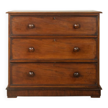 Commode en lin victorien, vers 1840