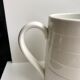 broc / pitcher Digoin Sarreguemines with striped embossed 30s-40s