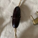 Jeweller's lamp, workshop lamp, glass paste shade