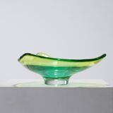 MURANO GLASS TRIANGULAR CUP, 1950s