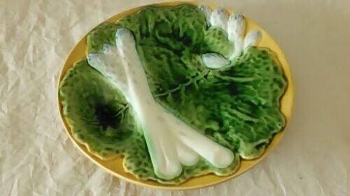 Iron earth slushie asparagus plate