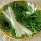 Iron earth slushie asparagus plate