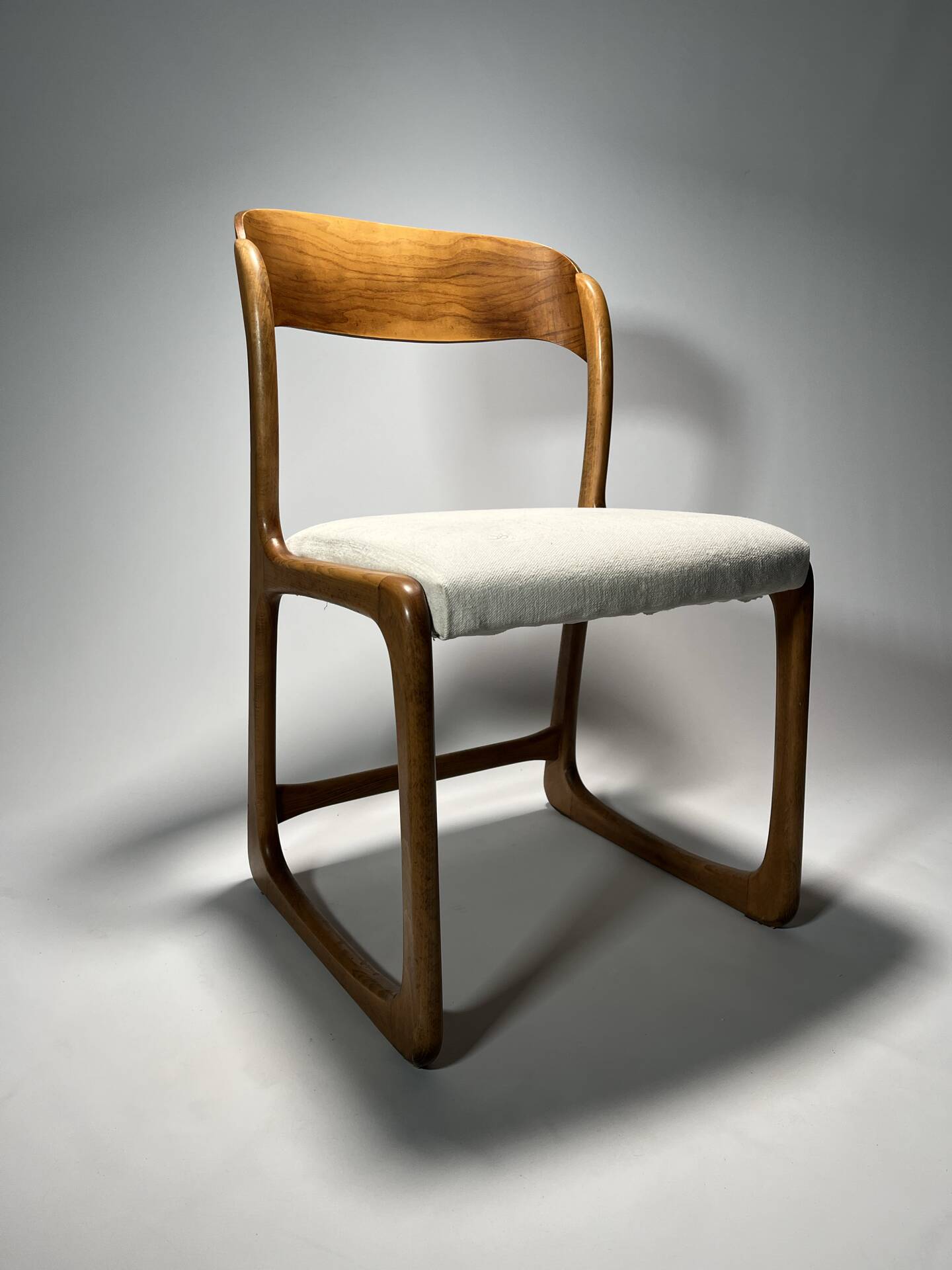 Chaises Bémol ou traîneau Baumann vintage