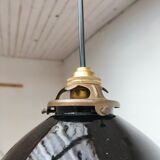 Old enamelled lamp
