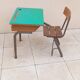 Old vintage children's school desk