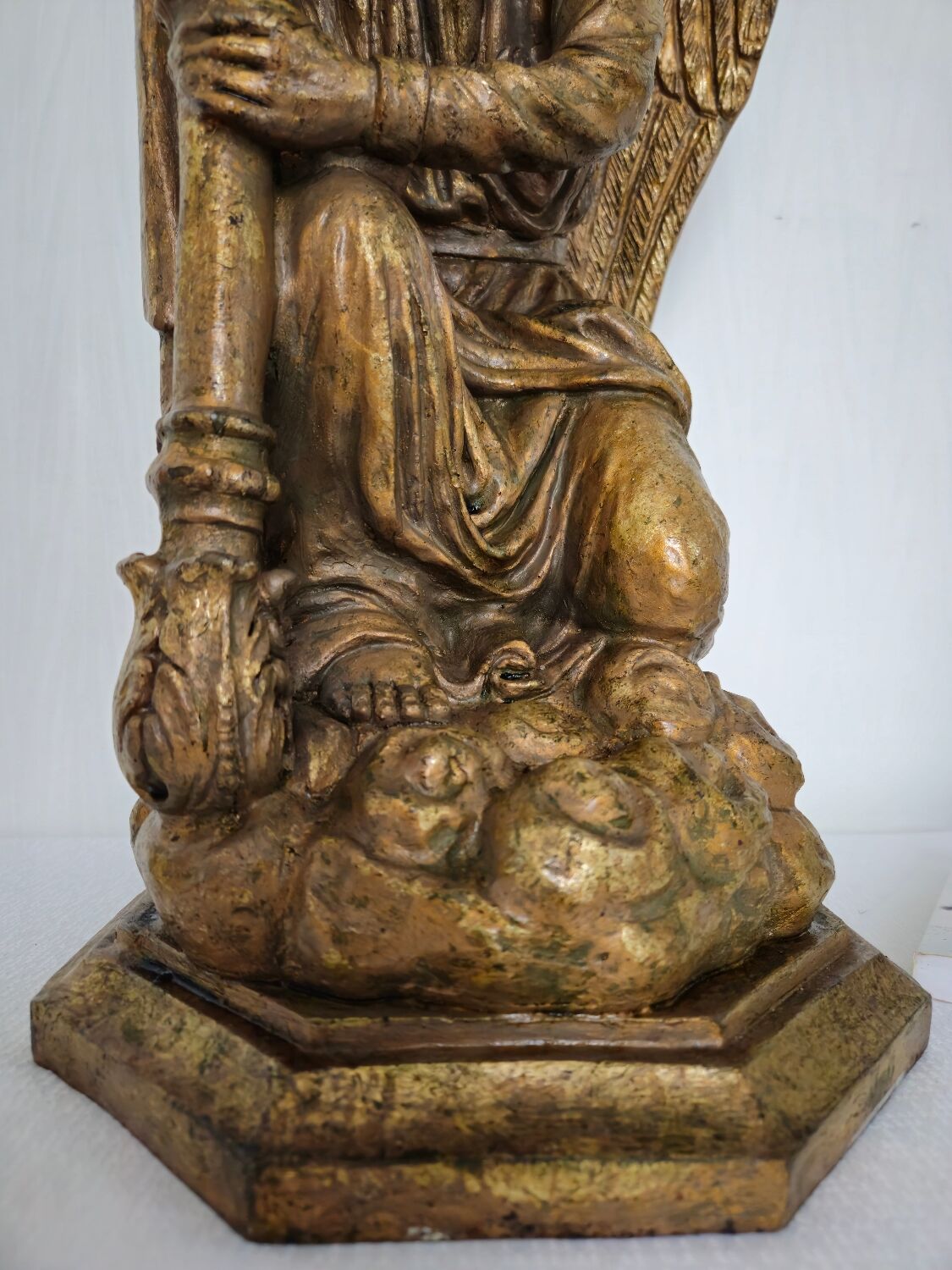 Large religious angel statue 1950