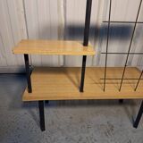 Shelf of the 50s-60s on 3 levels