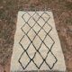 Moroccan beni ourain rug 92x153 cm
