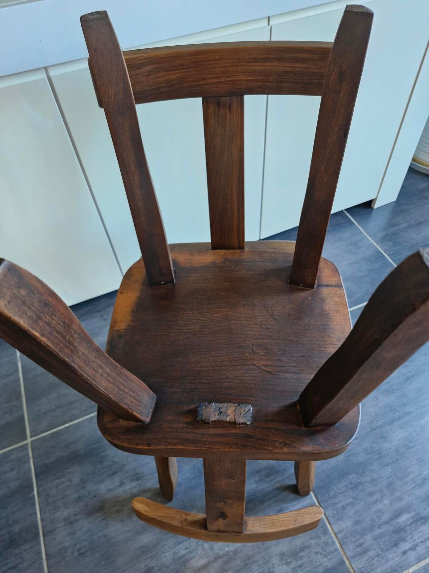 Set of 4 T chairs by Olavi Hanninen, 1960s