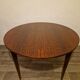 Scandinavian rosewood dining table