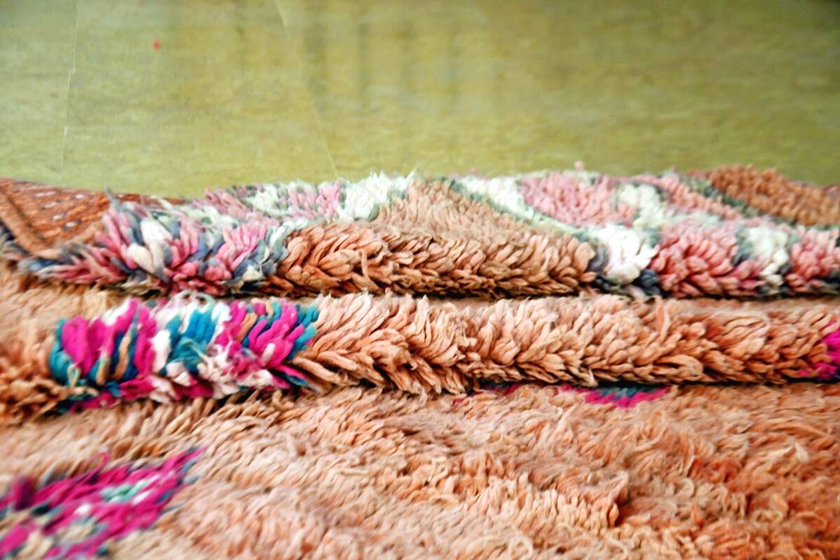 Boujaad vintage Moroccan Berber rug 397 x 210 cm