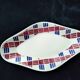 Ravier in Saint Amand earthenware Art Deco style