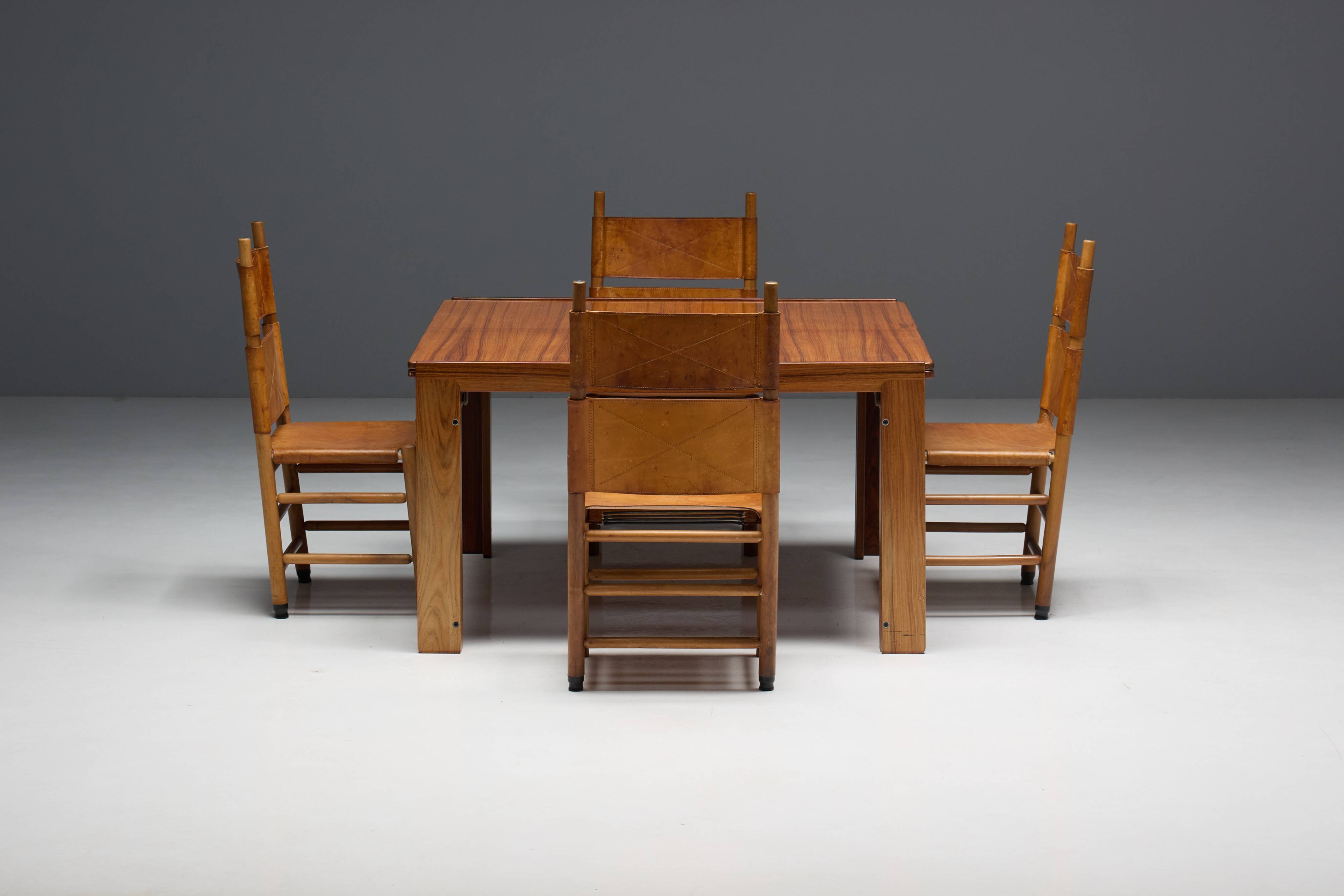 Table à manger 778 par Afra & Tobia Scarpa, Italie, années 1960