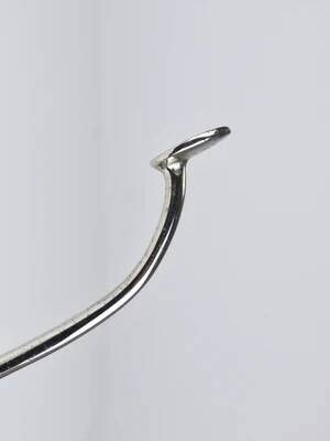 Up to 4 Adolf Loos Art Nouveau Nickel Brass Wall Hooks Café Capua Vienna