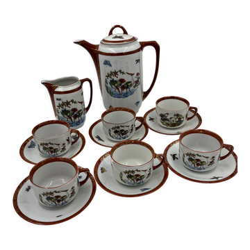 Japanese décor coffee service