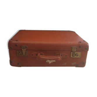 40s brown suitcase