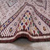 Moroccan kilim zayan rug - 247 x 143 cm