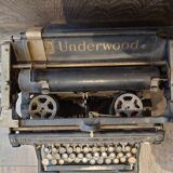 Underwood typewriter