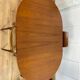 Round vintage dining table